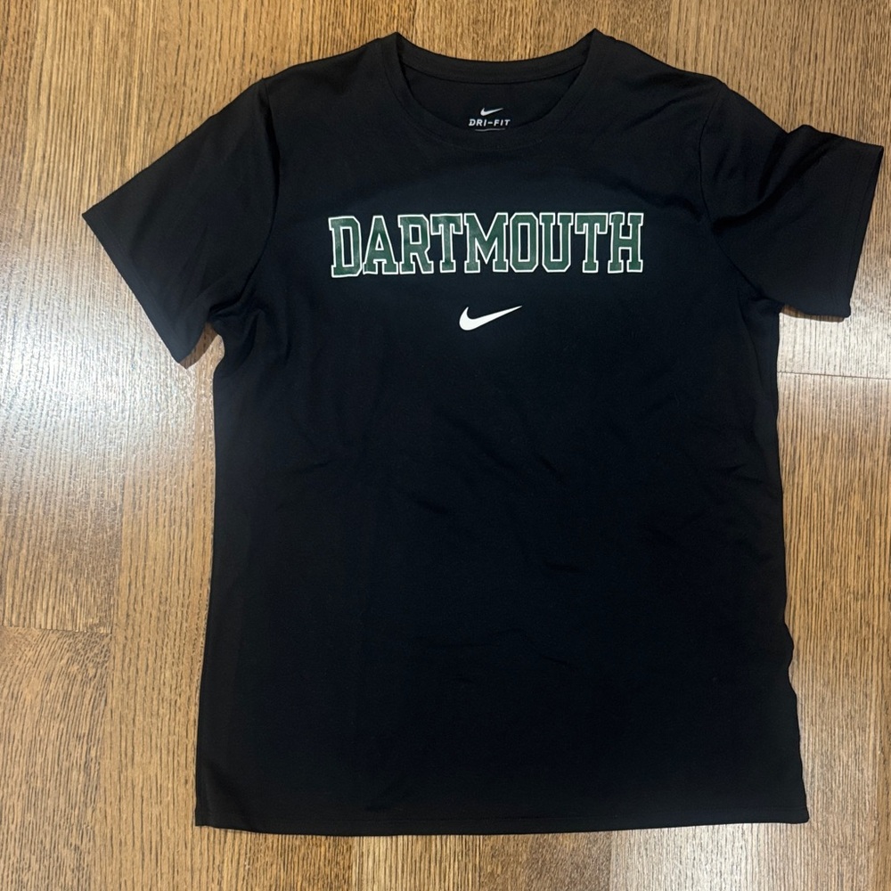 Nike Black Dartmouth Logo Short Sleeve Tee